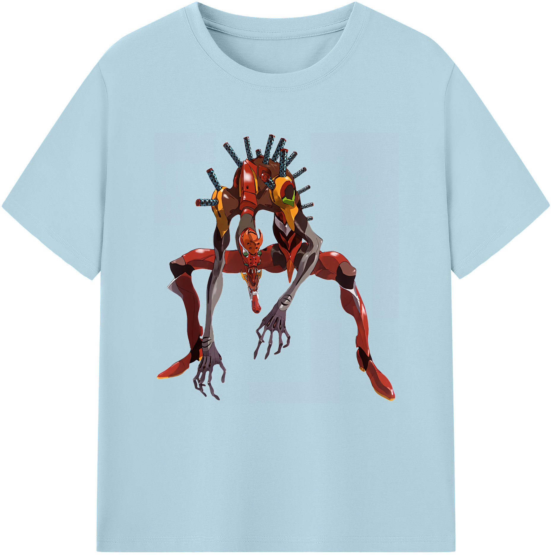 （画像用） EVA 新世紀エヴァンゲリオン 綿100％半袖Tシャツ（フロントプリント）